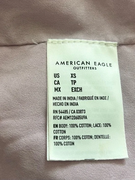 AE Pintuck Ruffle Babydoll Mini
Dress Lilac Ruffle Tiered Dress Spring Cottage - Picture 12 of 12